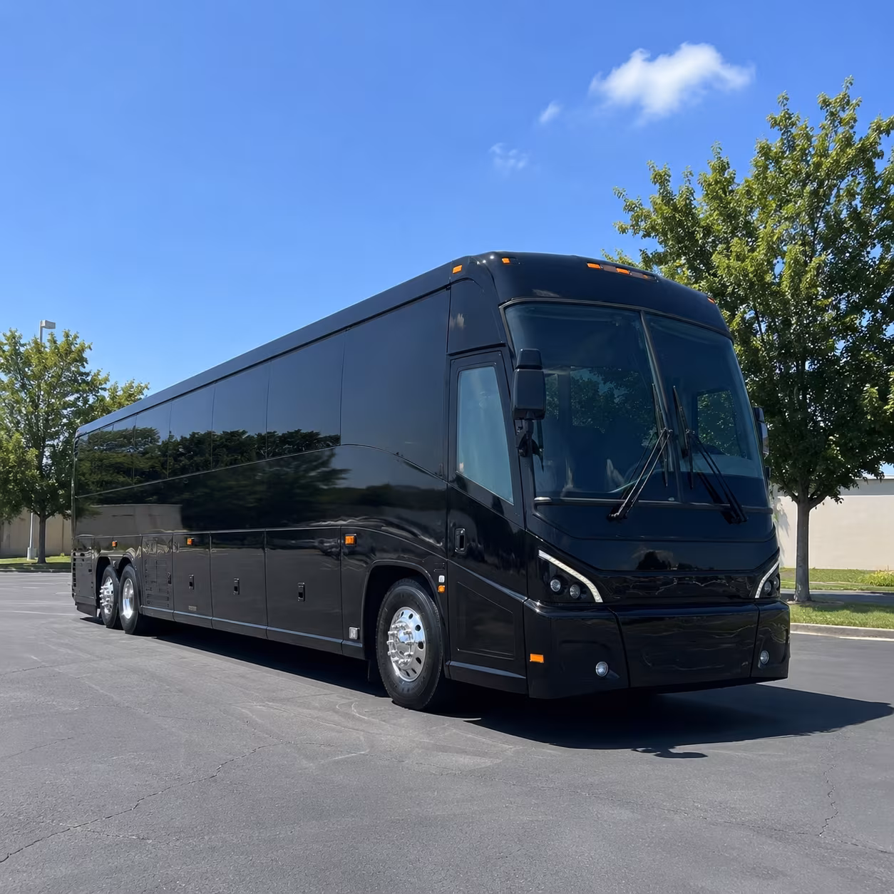 fort collins 56 passenger charter bus